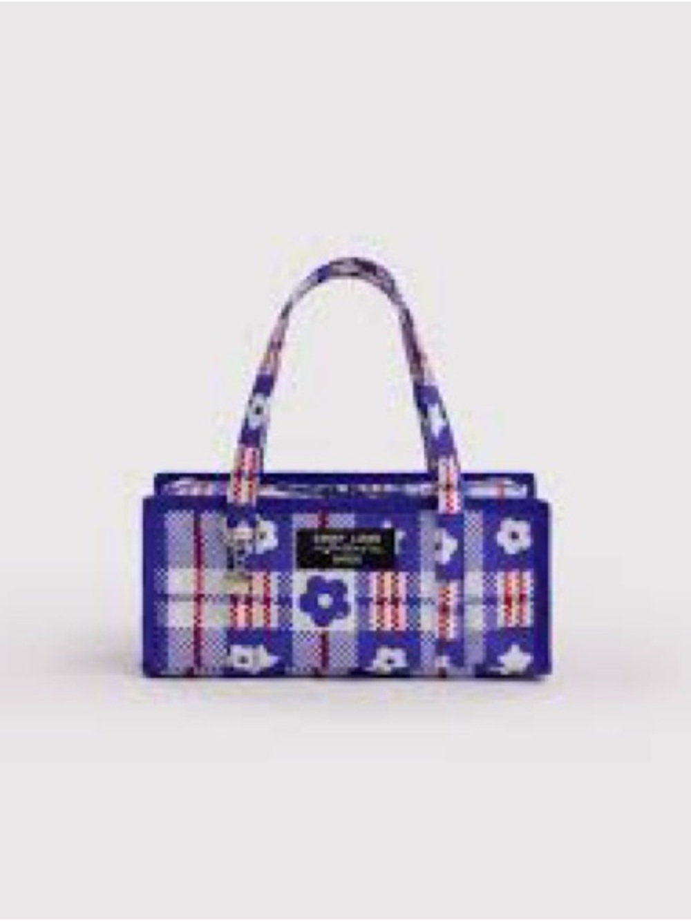 NWT Sandy Liang Baggu Mini Market Bag Blue